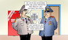 Cartoon: Israel und Krieg (small) by Harm Bengen tagged kritik,netanjahu,krieg,iran,israel,gaze,generäle,bundeswehr,rüstung,harm,bengen,cartoon,karikatur