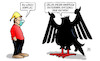Cartoon: Kopflos (small) by Harm Bengen tagged kopflos,eindruck,entschuldigen,bundesadler,adler,michel,merkel,corona,bund,länder,konferenz,harm,bengen,cartoon,karikatur