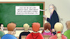 Cartoon: Lehrerwarnstreik (small) by Harm Bengen tagged lehrerwarnstreik,antwort,schule,angestellte,tarifrunde,öffentlicher,dienst,gew,verdi,harm,bengen,cartoon,karikatur