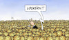 Cartoon: Lockerungsrufe (small) by Harm Bengen tagged lockern,lockerungsrufe,hand,corona,flut,viren,harm,bengen,cartoon,karikatur