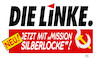 Cartoon: Mission Silberlocke (small) by Harm Bengen tagged mission,neu,silberlocke,linke,parteitag,gysi,ramelow,bartsch,rettung,logo,harm,bengen,cartoon,karikatur