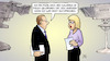 Cartoon: Nawrocki (small) by Harm Bengen tagged nawrocki,trzaskowski,polen,präsident,wahl,aussprechen,tv,studio,harm,bengen,cartoon,karikatur