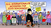 Cartoon: Occupy Wall Street (small) by Harm Bengen tagged occupy,wall,street,wallstreet,wirtschaft,banken,protest,demonstration,bankenrettung,bankenmacht,aktionstag