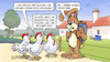 Cartoon: Oster-Ausbeutung (small) by Harm Bengen tagged ostern,ausbeutung,hähne,hennen,hühner,hase,osterhase,eier,gleichberechtigung,bezahlung,frauen,harm,bengen,cartoon,karikatur
