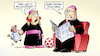 Cartoon: Pflichtzölibat (small) by Harm Bengen tagged papa,vater,tochter,kirche,pflichtzölibat,priester,heirat,harm,bengen,cartoon,karikatur