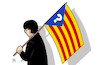 Cartoon: Quo Vadis Katalonien (small) by Harm Bengen tagged quo,vadis,katalonien,spanien,referendum,unabhängigkeit,puigdemont,harm,bengen,cartoon,karikatur