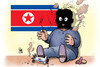 Cartoon: Raketenstart Nordkorea (small) by Harm Bengen tagged raketenstart,nordkorea,kaputt,absturz,explosion,fehlschlag,langstreckenrakete,satellit,kim,jong,un,schnuller,streichholz