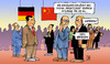 Cartoon: Rechtsstaat China (small) by Harm Bengen tagged rechtsstaat,kanzlerin,kopieren,merkel,bundeskanzlerin,reise,china,wirtschaft,harm,bengen,cartoon,karikatur