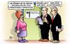 Cartoon: Rentenentwicklung (small) by Harm Bengen tagged rentenentwicklung,2045,vorhersagen,nahles,ministerium,harm,bengen,cartoon,karikatur