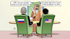 Cartoon: Riad USA-Russland (small) by Harm Bengen tagged riad,saudi,arabien,usa,russland,ukraine,friedensgespräche,harm,bengen,cartoon,karikatur