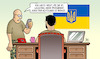 Cartoon: Selenskyj vs. Klitschko (small) by Harm Bengen tagged selenskyj,präsident,klitschko,boxer,bürgermeister,kiew,krieg,ukraine,russland,harm,bengen,cartoon,karikatur
