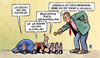 Cartoon: SPD-Neuaufstellung (small) by Harm Bengen tagged spd,neuaufstellung,wahl,bundestagswahl,wahlniederlage,niederlage,desaster,nahles,gabriel,steinmeier,steinbrück,scholz,schockstarre,interview,rücken,bandscheibe
