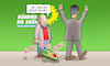 Cartoon: Spitzenkandidat Özdemir (small) by Harm Bengen tagged cem,spitzenkandidat,özdemir,grüne,baden,württemberg,ampel,belastung,klotz,am,bein,harm,bengen,cartoon,karikatur