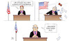 Cartoon: USA und Klimaschutz (small) by Harm Bengen tagged usa,klimaschutzabkommen,klimawandel,paris,trump,hurrikan,tillerson,harm,bengen,cartoon,karikatur