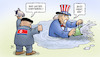 Cartoon: Wasserstoffbombe (small) by Harm Bengen tagged wasserstoffbombe,usa,nordkorea,kim,jong,un,krieg,wasser,überschwemmung,harvey,harm,bengen,cartoon,karikatur