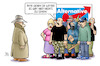 Cartoon: Weitergehen (small) by Harm Bengen tagged prüffall,afd,verfassungsschutz,nazis,rechtsextremismus,beobachtung,geheimdienst,agent,harm,bengen,cartoon,karikatur