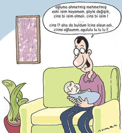 Cartoon: Bebege isim (medium) by cizofreni tagged bebek,isim,dogum,baba