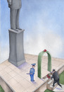 Cartoon: 1heykel (small) by caferli tagged politic