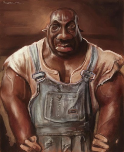 Cartoon: The Green Mile (medium) by jonesmac2006 tagged the,green,mile,caricature,cartoon