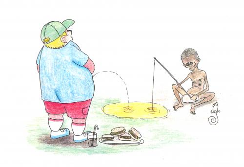 Cartoon: hunger (medium) by MelgiN tagged hunger,africa,cartoon