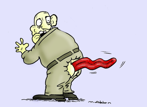 Cartoon: dil (medium) by muharrem akten tagged dil,karikatür,humor,cartoon,muharrem,akten,mizah