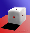 Cartoon: dice zar (small) by muharrem akten tagged dice,zar,cartoon,karikatur,humor