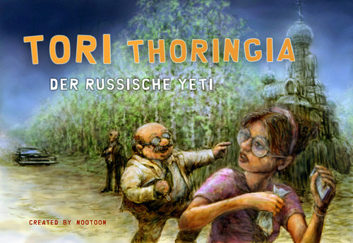 Cartoon: tori thoringia (medium) by nootoon tagged germany,comic,illustrator,book,nootoon,thoringia,tori,adventure,global,art,club