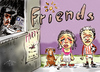 Cartoon: friends (small) by nootoon tagged friends,freunde,socialnetworking,nootoon,cartoon,germany