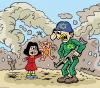 Cartoon: for gaza (small) by komikadam tagged for,gaza