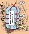 Cartoon: no war (small) by komikadam tagged economic crisis