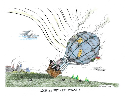 Cartoon: Deutsche Wirtschaft schrumpft (medium) by mandzel tagged wirtschaft,schrumpfung,habeck,deutschland,wirtschaft,schrumpfung,habeck,deutschland