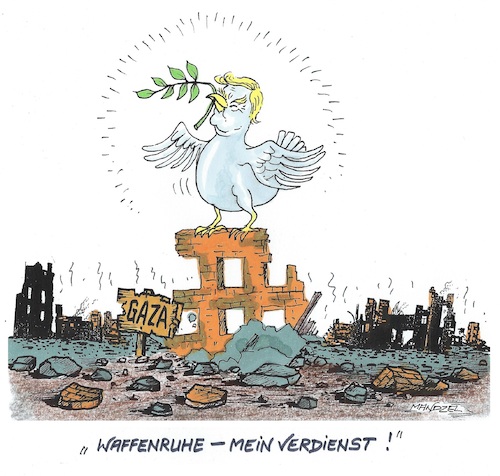 Friedensbringer Trump