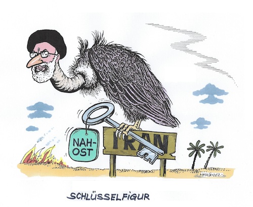 Cartoon: Irans Rolle in Nahost (medium) by mandzel tagged nahost,israel,unterdrückung,menschenrechtsverstöße,siedlungspolitik,terror,netanjahu,hamas,gaza,iran,nahost,israel,unterdrückung,menschenrechtsverstöße,siedlungspolitik,terror,netanjahu,hamas,gaza,iran