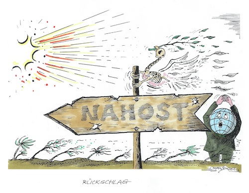 Cartoon: Keine Friedens-Chancen mehr (medium) by mandzel tagged hamas,israelis,unterdrückung,ausbeutung,landenteignungen,flüchtlingslager,hamas,israelis,unterdrückung,ausbeutung,landenteignungen,flüchtlingslager