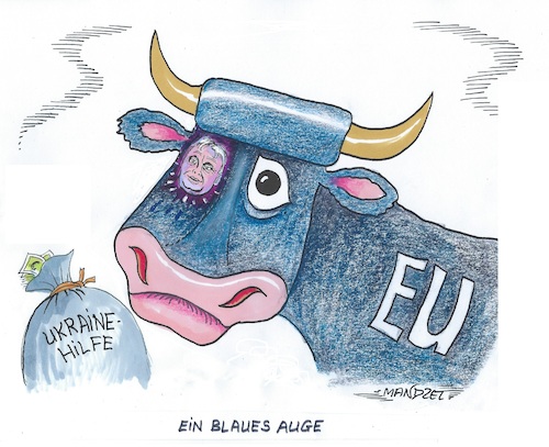 Cartoon: Orban teilt aus (medium) by mandzel tagged orban,ukraine,eu,hilfsgelder,krieg,russland,orban,ukraine,eu,hilfsgelder,krieg,russland