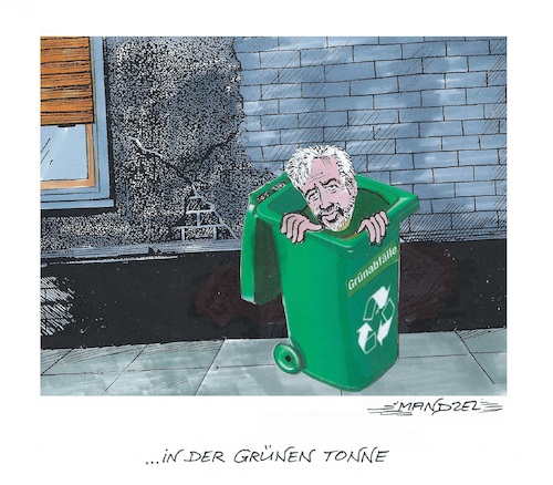 Cartoon: Palmer (medium) by mandzel tagged die,grünen,palmer,deutschland,oberbürgermeister,ausdrucksweise,unwort,die,grünen,palmer,deutschland,oberbürgermeister,ausdrucksweise,unwort