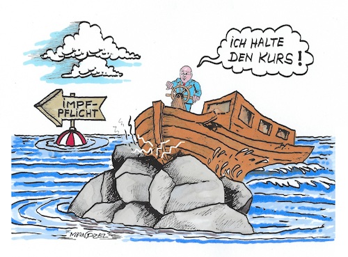 Cartoon: Scholz hat ein klares Ziel (medium) by mandzel tagged impfpflicht,kanzler,scholz,corona,gesundheit,mandzel,karikatur,deutschland,pandemie,ungeimpfte,impfpflicht,kanzler,scholz,corona,gesundheit,mandzel,karikatur,deutschland,pandemie,ungeimpfte