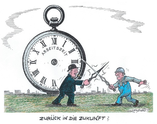 Cartoon: Streitgefecht (medium) by mandzel tagged arbeitnehmer,arbeitgeber,wirtschaft,politik,auseinandersetzungen,arbeitnehmer,arbeitgeber,wirtschaft,politik,auseinandersetzungen