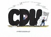 Cartoon: Albtraum der CDU (small) by mandzel tagged cdu,ostdeutschland,maaßen,akk,wahlen,stimmenschwund