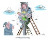 Cartoon: Ampelgehampel (small) by mandzel tagged deutschland,ampel,streit,energiegesetze,habeck,lindner,scholz