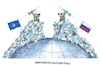 Cartoon: Aufgeheizte Stimmung (small) by mandzel tagged nato,russland,aggressionen,aufrüstung,kriegslüsternheit