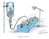 Cartoon: Beitragserhöhungen (small) by mandzel tagged gesundheit,krankenkassen,beitragserhöhungen