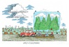 Cartoon: Deutschlands Bäume (small) by mandzel tagged deutschland,wald,baumsterben,profitstreben,umwelt,naturausbeutung,politik