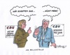 Cartoon: Differenzen in der Union (small) by mandzel tagged csu,cdu,union,merkel,seehofer,asyl,flüchtlinge,obergrenze,limit
