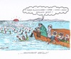 Cartoon: Flüchtlingskrise (small) by mandzel tagged flüchtende,eu,aufnahmekapazität,kontingente