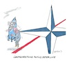 Cartoon: Friedenskanzler unter Druck (small) by mandzel tagged scholz,natodruck,ukrainekrieg