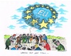 Cartoon: Griechenland vor dem Absturz (small) by mandzel tagged griechenland,eu,absturz,euro