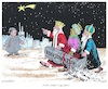 Cartoon: Keine frohe Botschaft (small) by mandzel tagged konjunktur,deutschland,wirtschaft,weihnachten