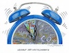 Cartoon: Klima-Weckruf (small) by mandzel tagged weltklima,co2,umweltkatastrophen,abgasreduzierungen