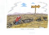 Cartoon: Klimaschutz (small) by mandzel tagged klimaschutz,merkel,konferenz,co2,erwärmung